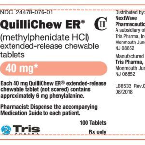 Quillichew ER 20 MG